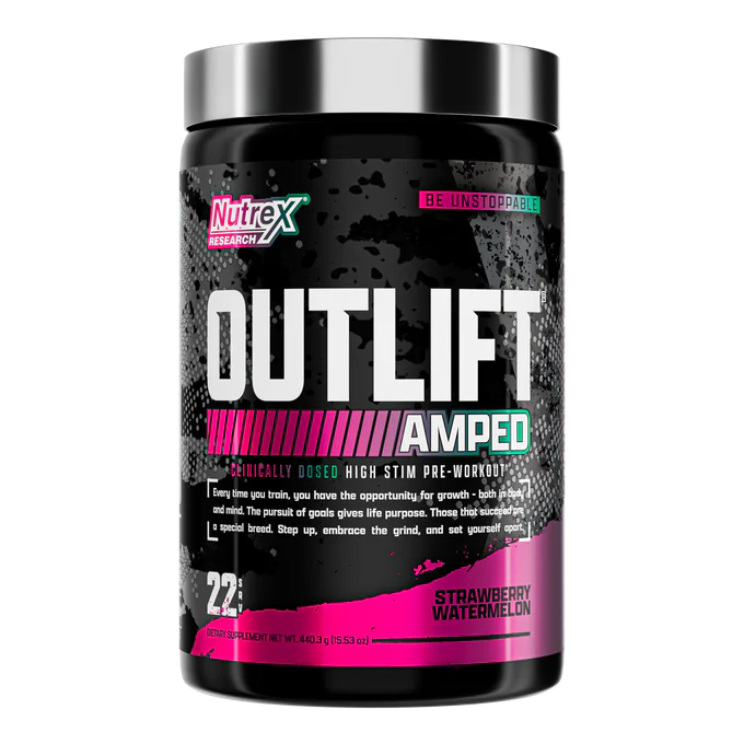 Outlift Amped CLINICALLY DOSED HIGH-STIM PRE-WORKOUT