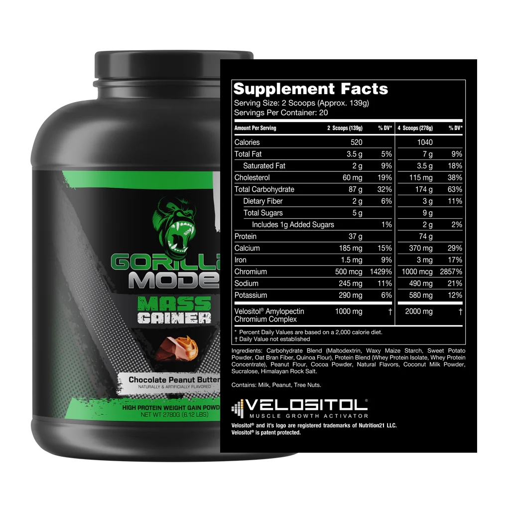 GORILLA MODE - MASS GAINER