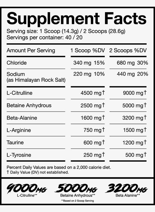 JNX The Curse! Stim-Free Pump