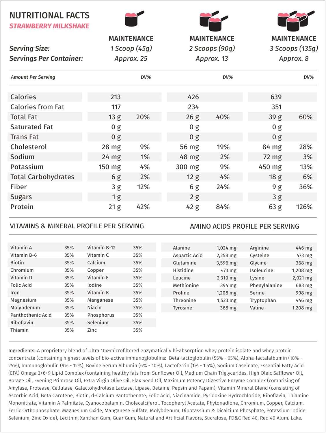 Metabolic Nutrition - Musclean - Milkshake, Whey High Protein