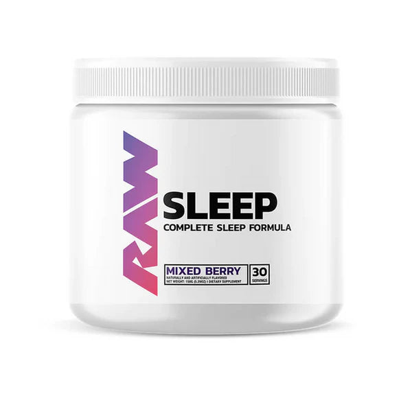 Raw Sleep Formula Powder with NooGandha® | 30 Servings Strawberry KIWI