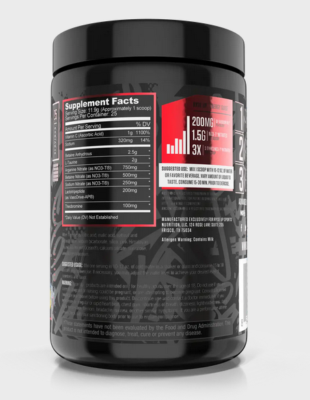 RYSE Project:Blackout Pump - Unflavored