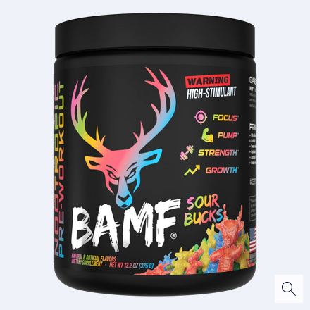 Bucked Up BAMF - Nootropic Pre-Workout