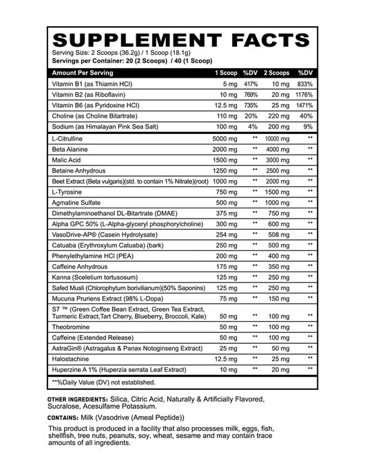 Black Magic & Panda Supplements Collab SINISTER