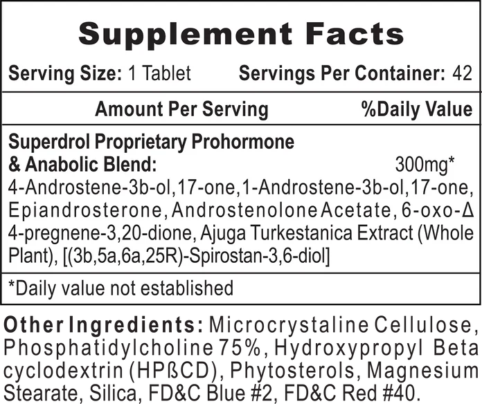 HTP- Superdrol