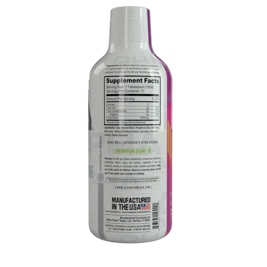 Alpha Prime Supps L-Carnitine 3000