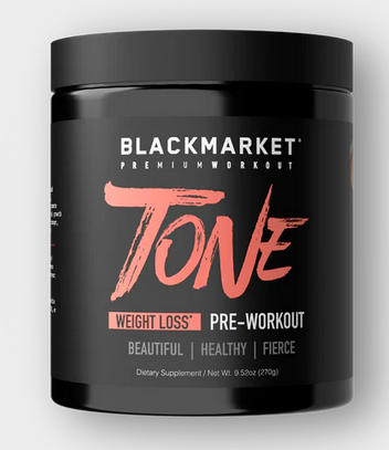 Blackmarket Tone Weight Loss Pre-Workout - Strawberry Kiwi