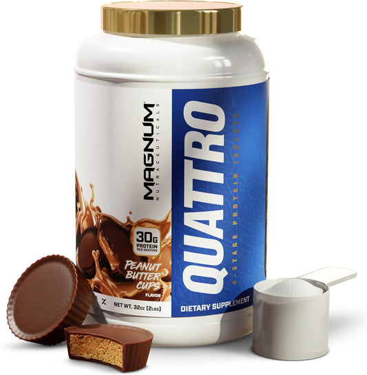 Magnum Nutraceuticals Quattro,  2LB - Support Muscle Growth & Recovery